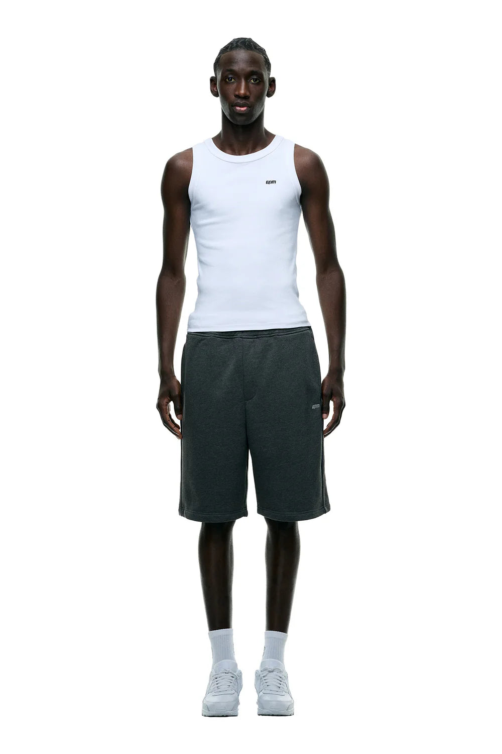 SHORTS FADEED DARK GREY