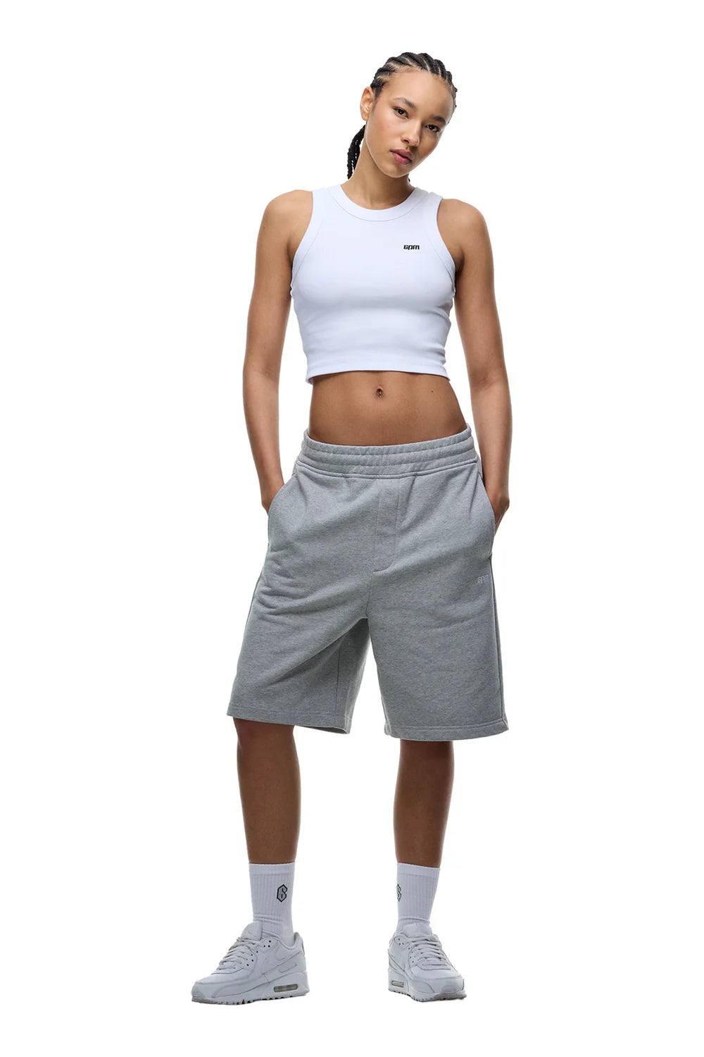 SHORTS FADEED GREY