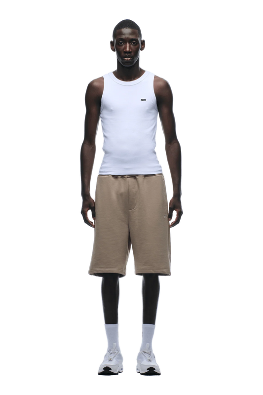SHORTS FADEED MOCCA CREAM