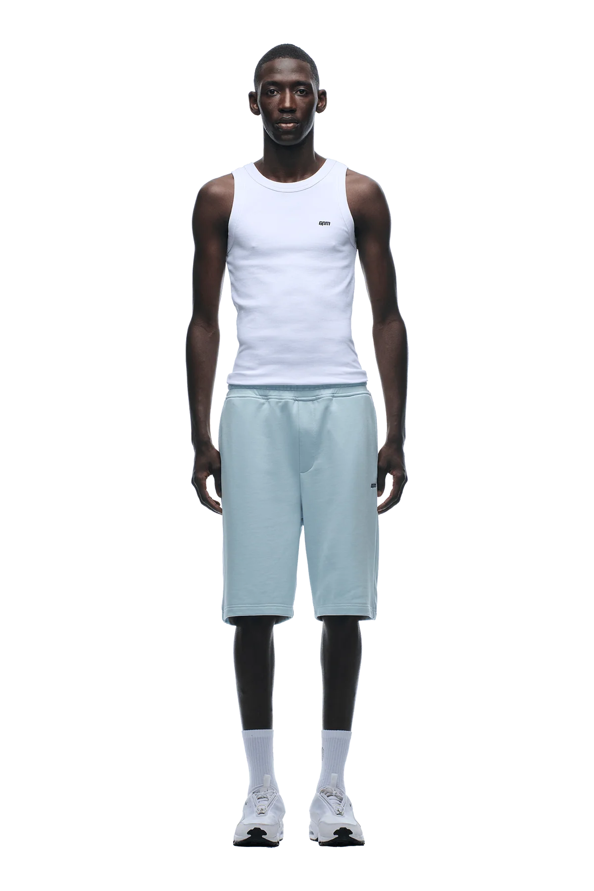SHORTS FADEED  ICE BLUE